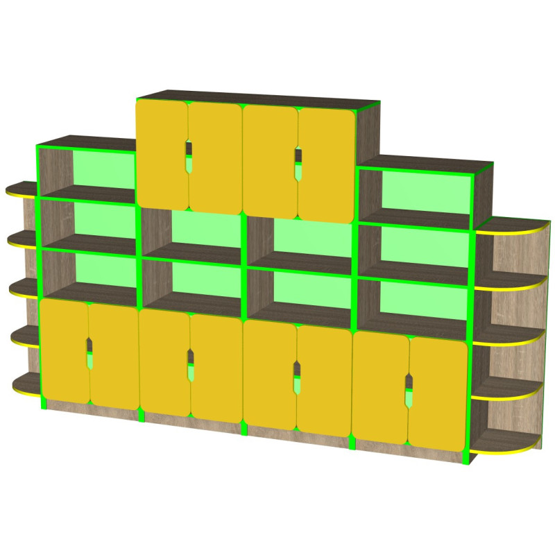 Set etajera