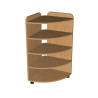 Raft colt cu rotile